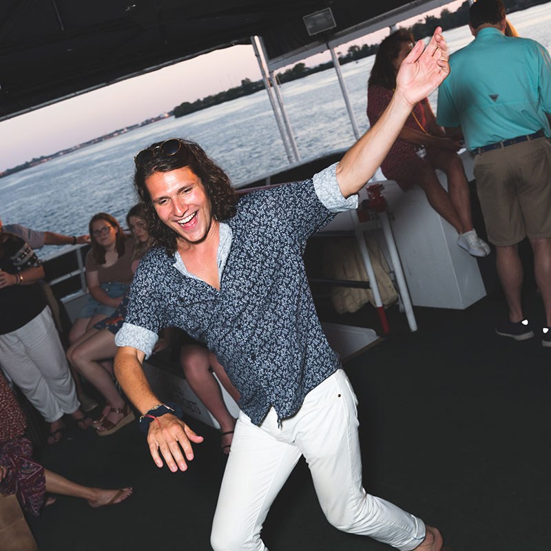 a group of people posing for the camera