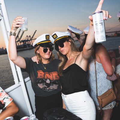 a group of people posing for the camera