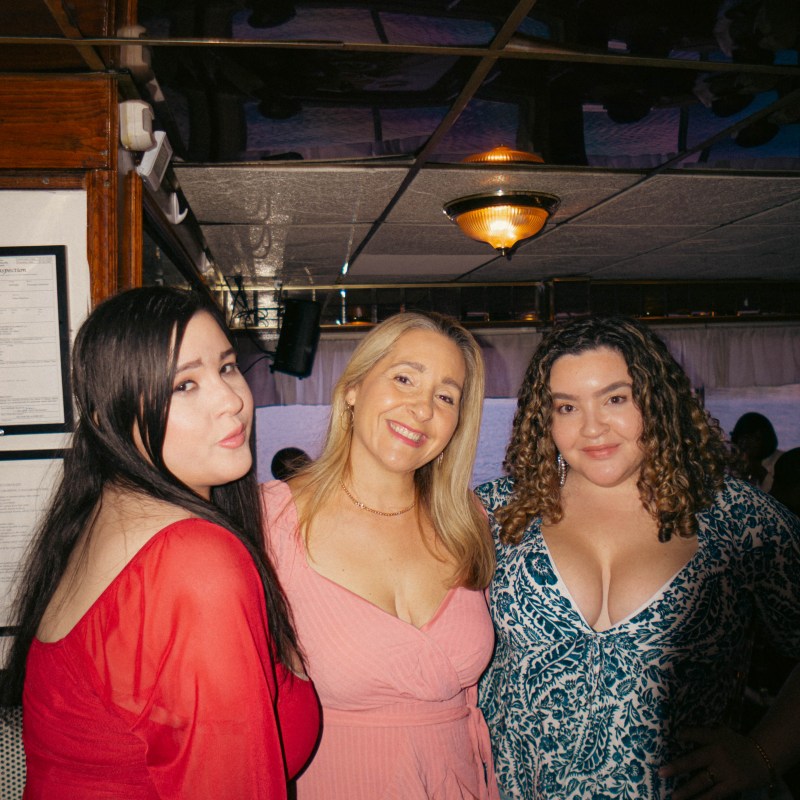 a person standing in front of Melissa Etheridge et al. posing for the camera